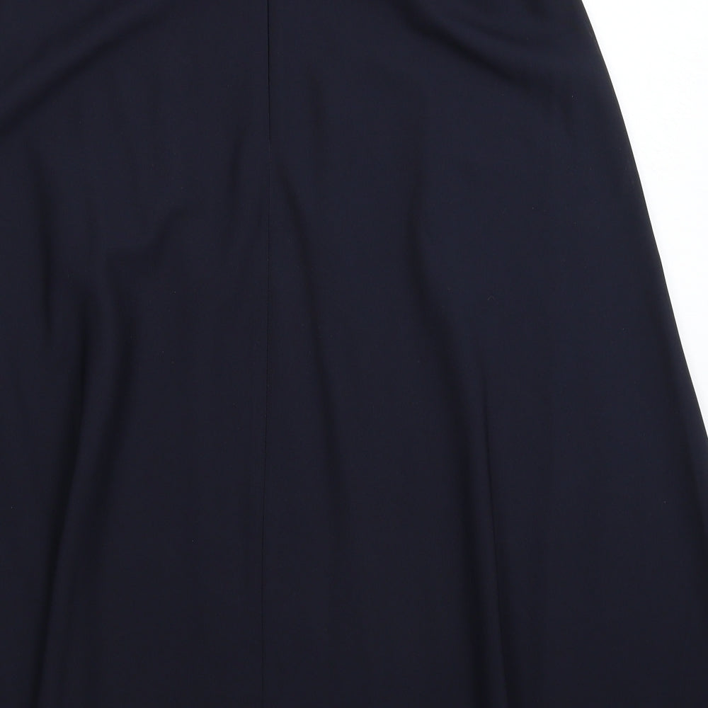 Marks and Spencer Womens Blue   Flare Skirt Size 12