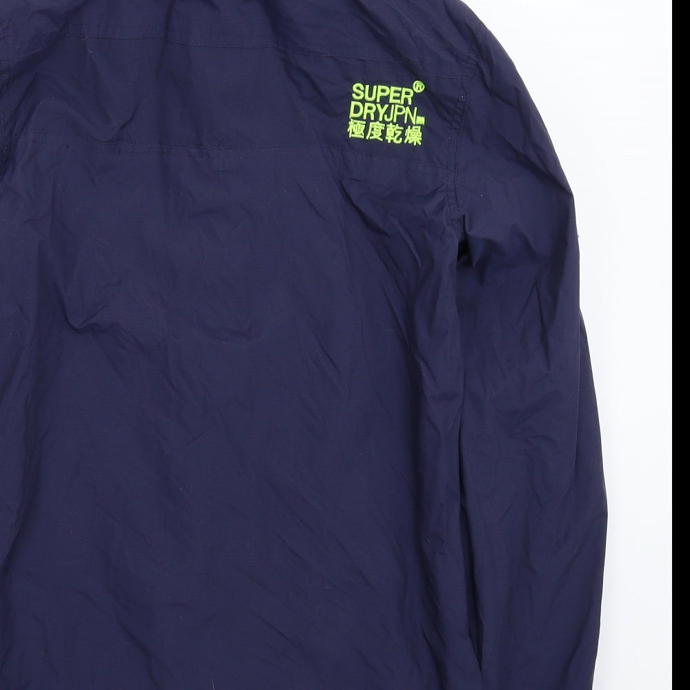 Superdry Womens Blue   Windbreaker Jacket Size S