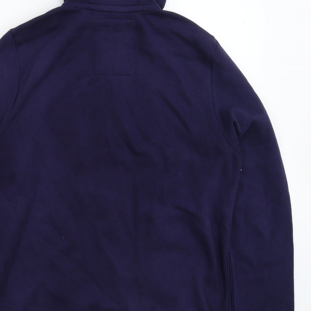 TOG 24 Mens Blue   Full Zip Hoodie Size M