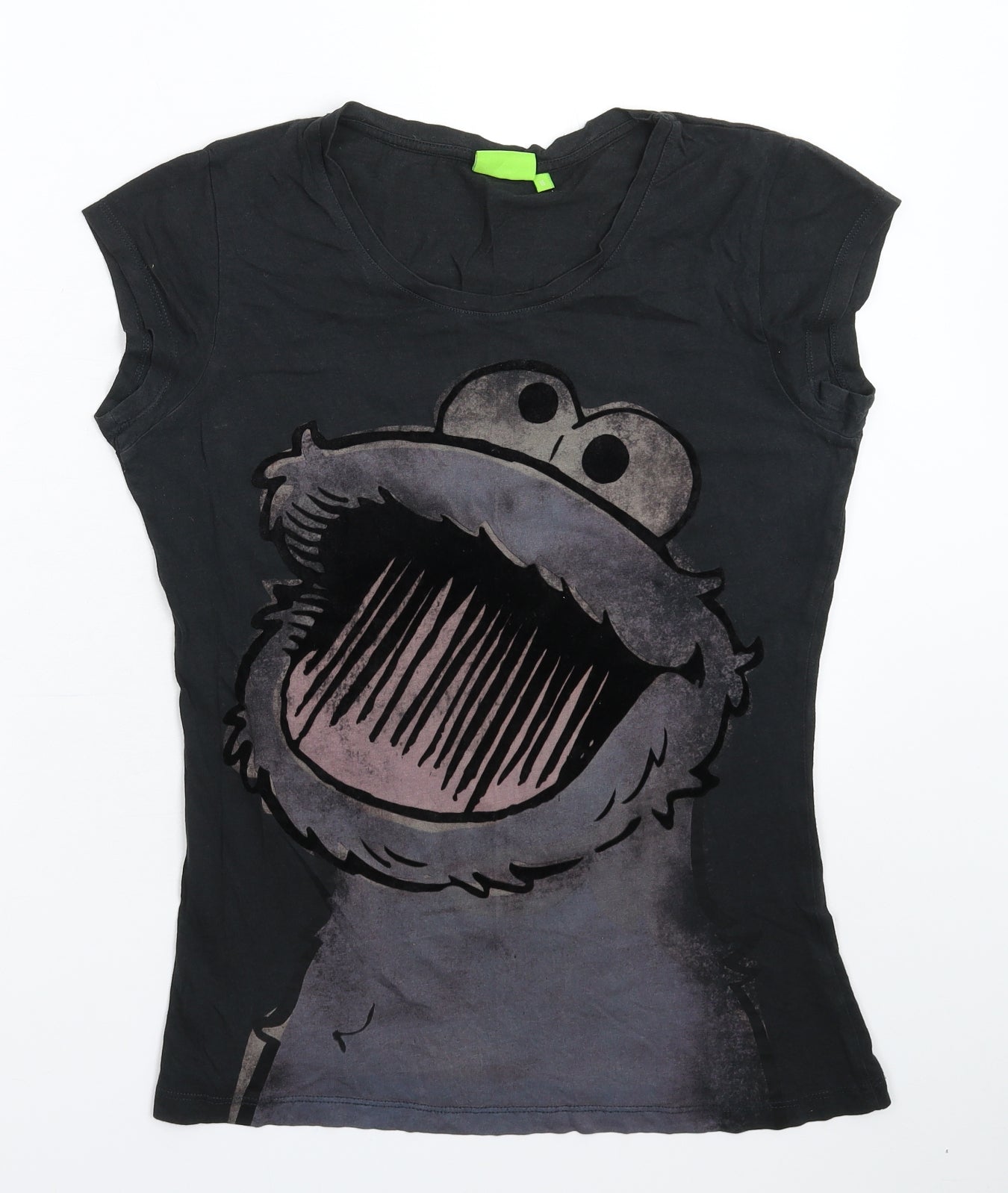 Sesame Street Womens Grey   Basic T-Shirt Size 12
