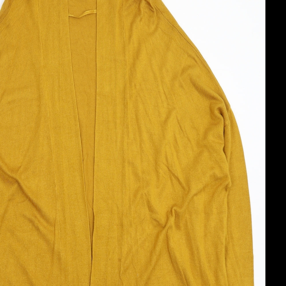 Atmosphere Womens Yellow  Knit Cardigan Jumper Size 22