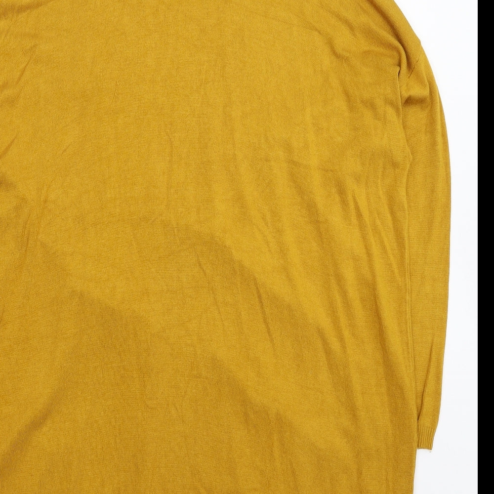 Atmosphere Womens Yellow  Knit Cardigan Jumper Size 22