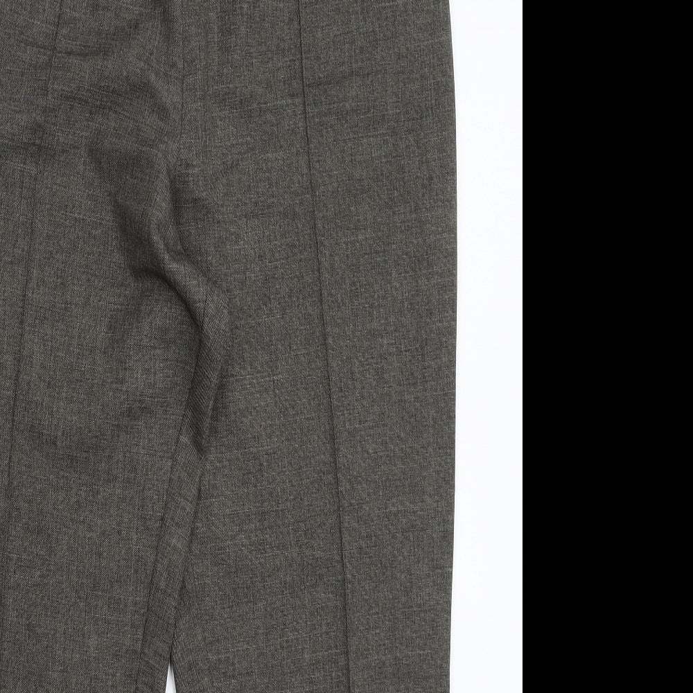 Marks and Spencer Womens Grey   Trousers  Size 16 L25 in