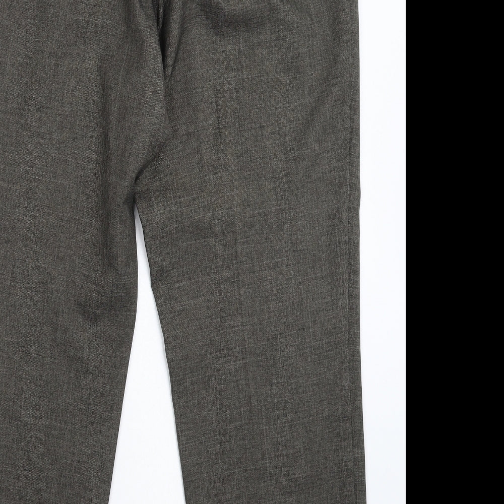 Marks and Spencer Womens Grey   Trousers  Size 16 L25 in