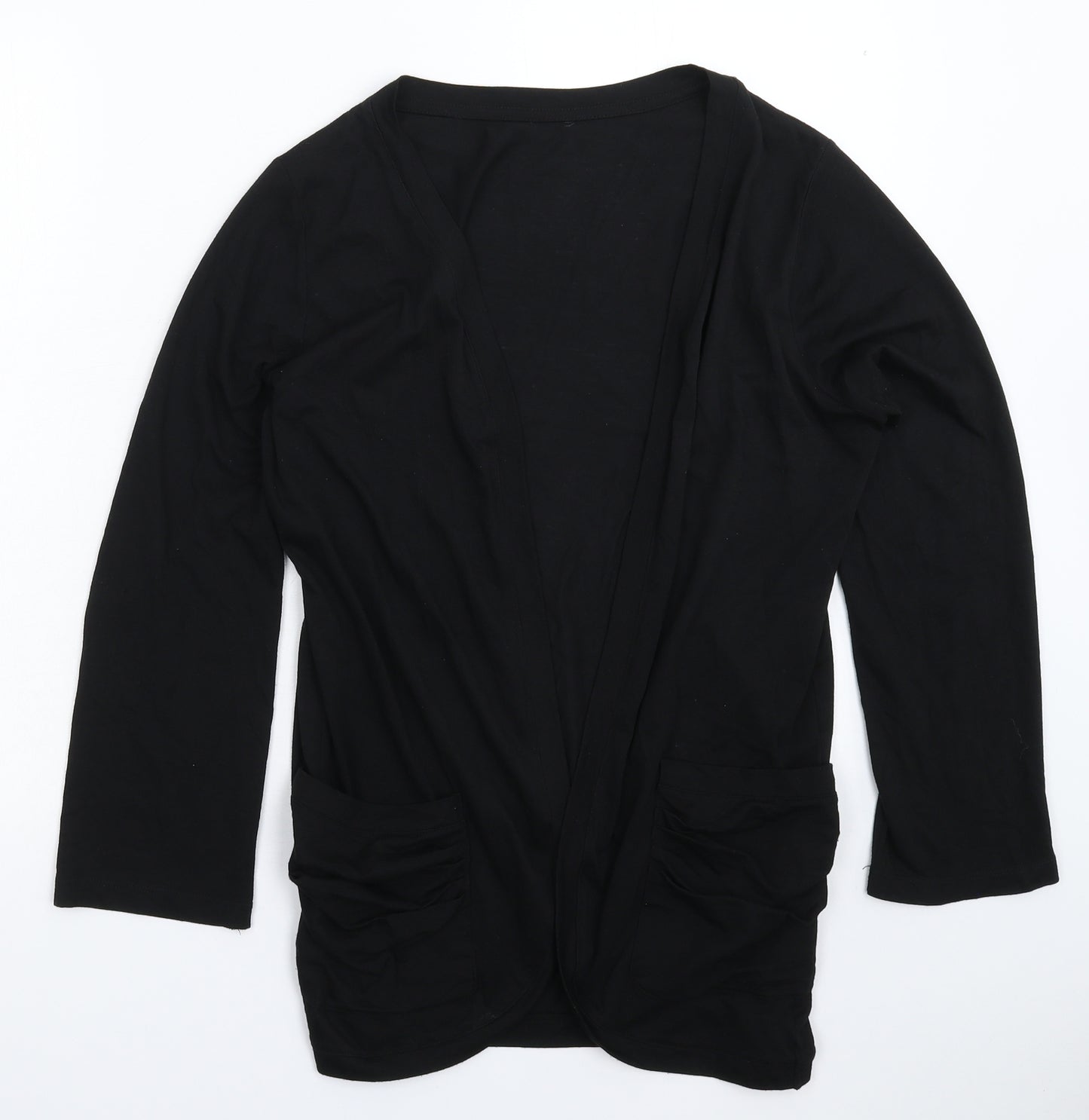 Internacionale Womens Black   Cardigan Jumper Size 10