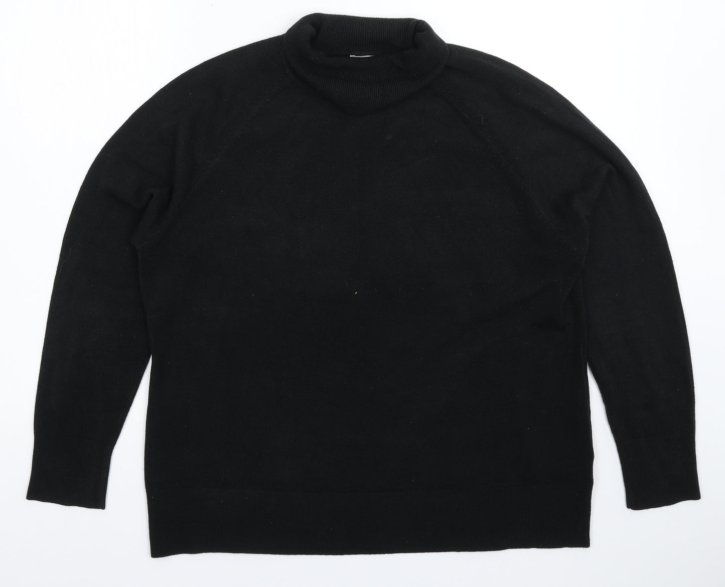 TU Womens Black  Knit Pullover Jumper Size 20