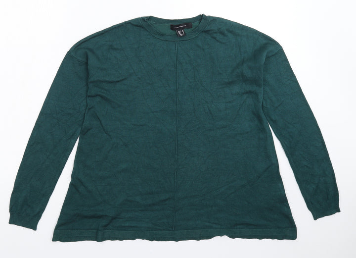 Atmosphere Womens Green  Knit Pullover Jumper Size 12