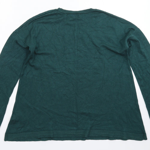 Atmosphere Womens Green  Knit Pullover Jumper Size 12