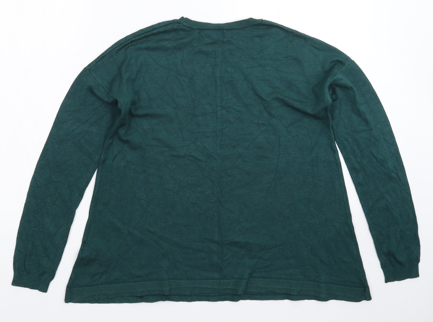Atmosphere Womens Green  Knit Pullover Jumper Size 12