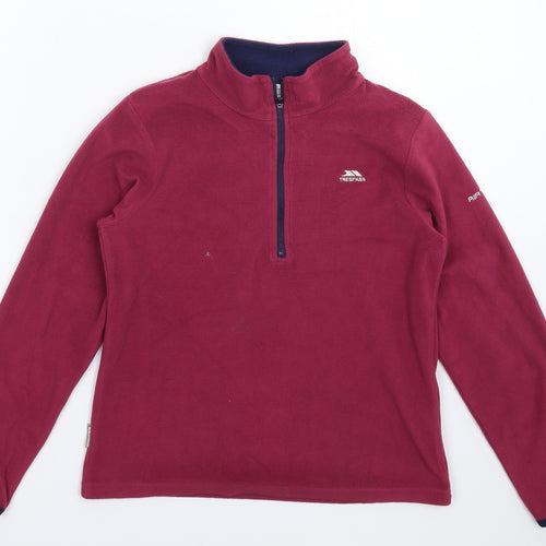 Trespass Girls Pink  Fleece Jacket  Size 9-10 Years