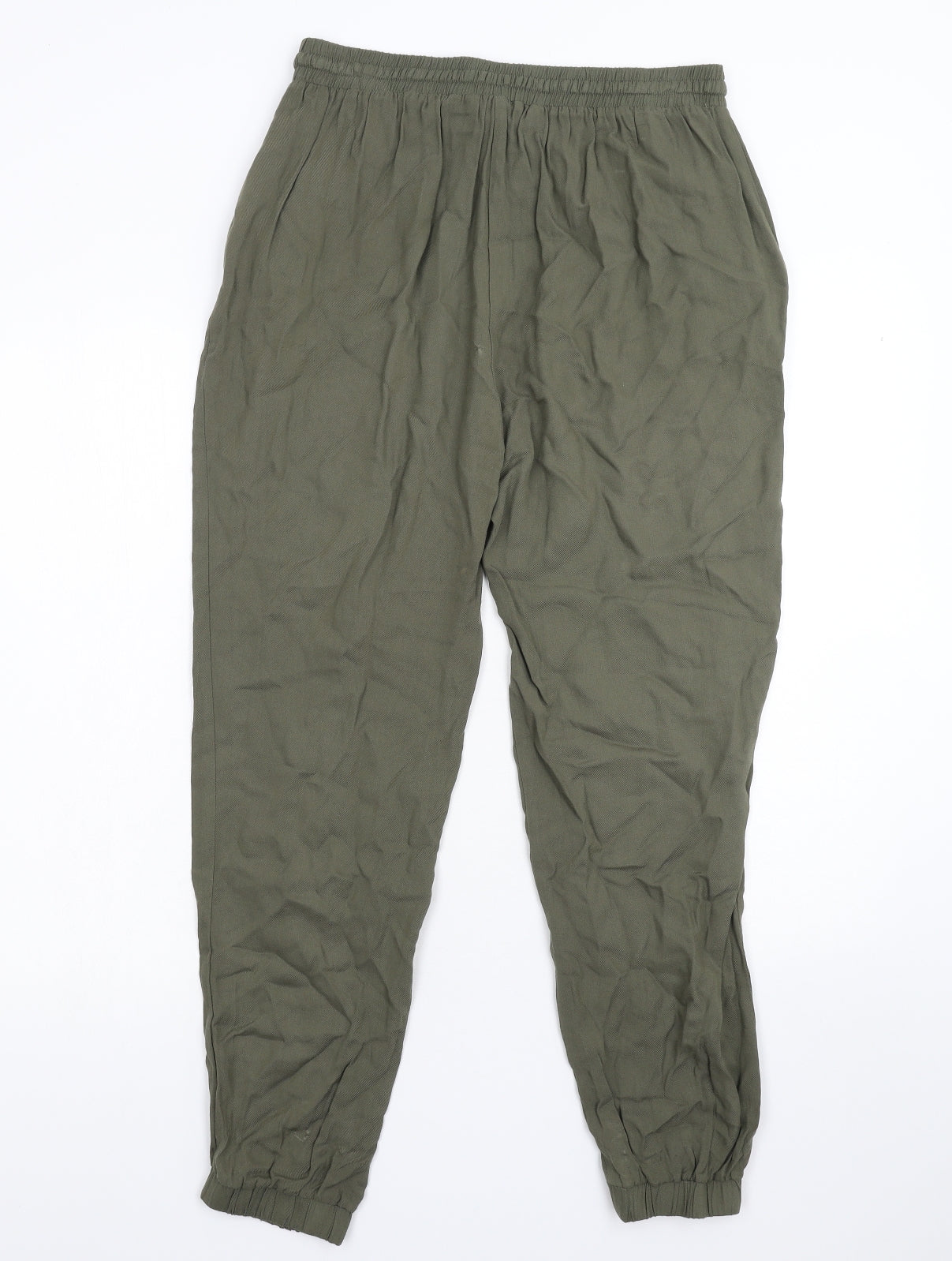 New Look Womens Green   Trousers  Size 12 L27 in