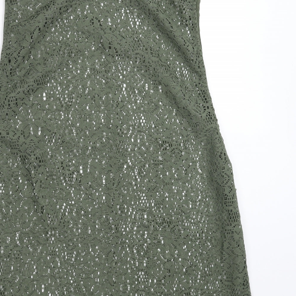 Atmosphere Womens Green   Basic Tank Size M  - Oversized