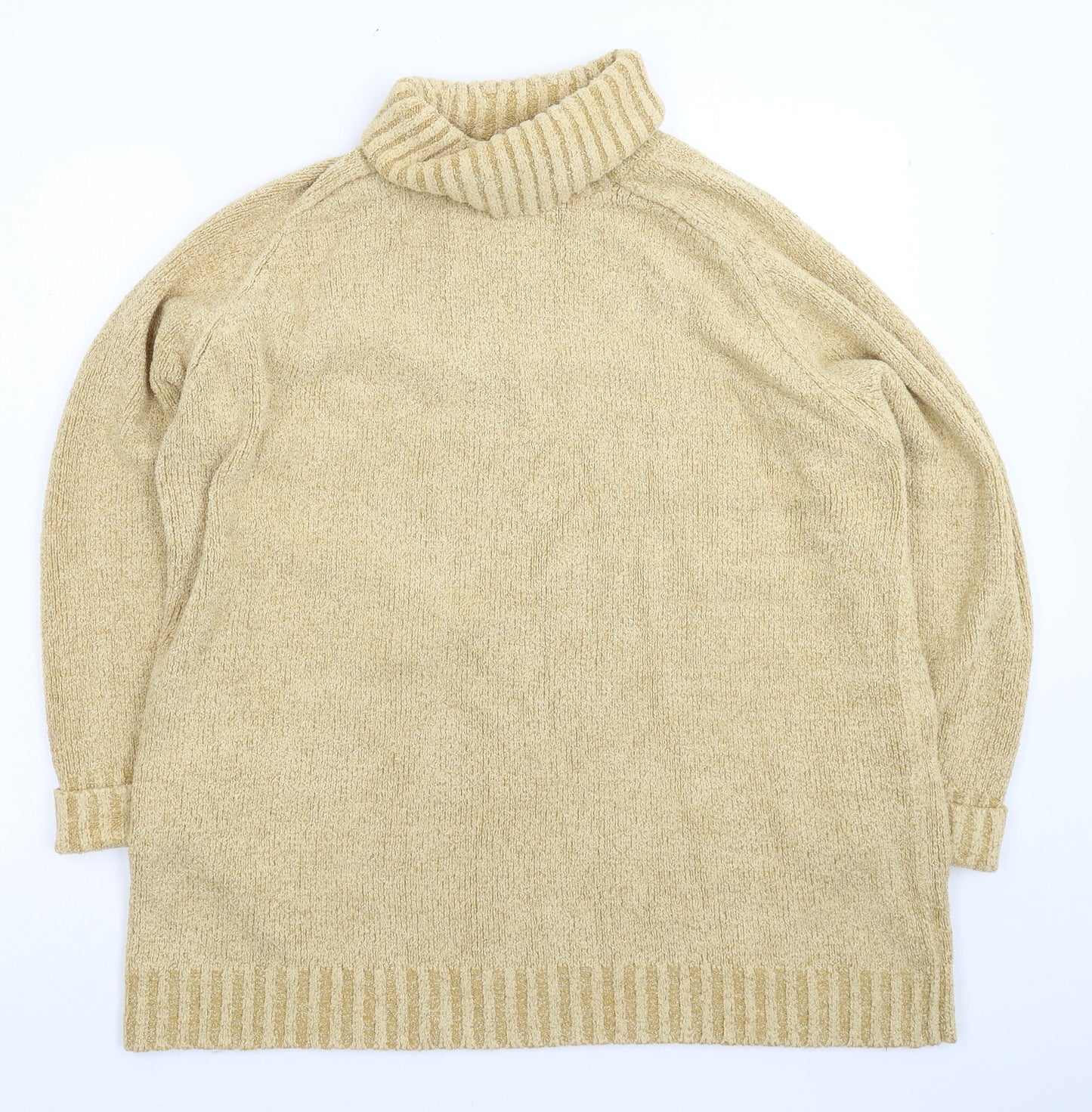 Marks and Spencer Womens Beige  Knit Pullover Jumper Size 18