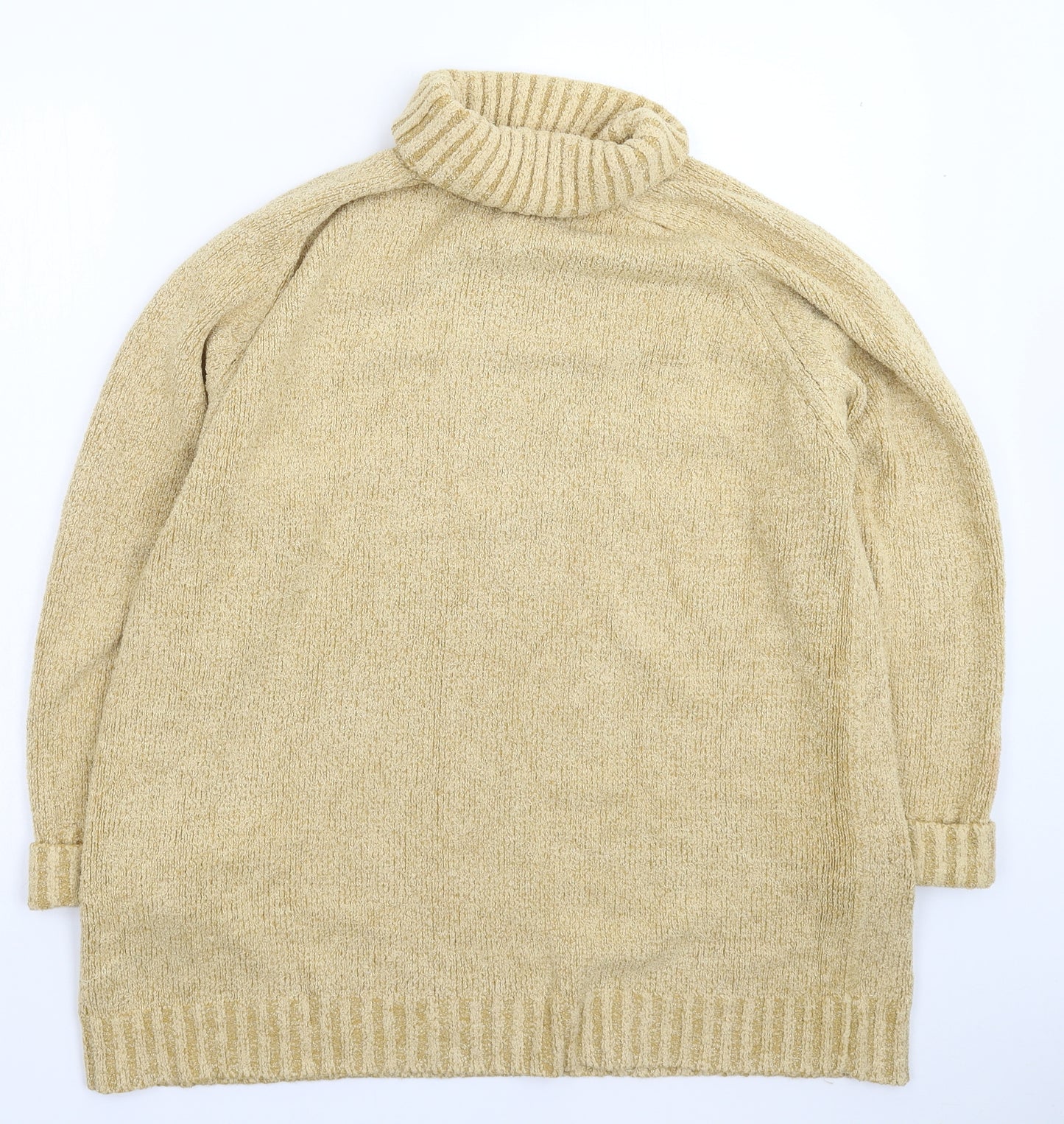 Marks and Spencer Womens Beige  Knit Pullover Jumper Size 18