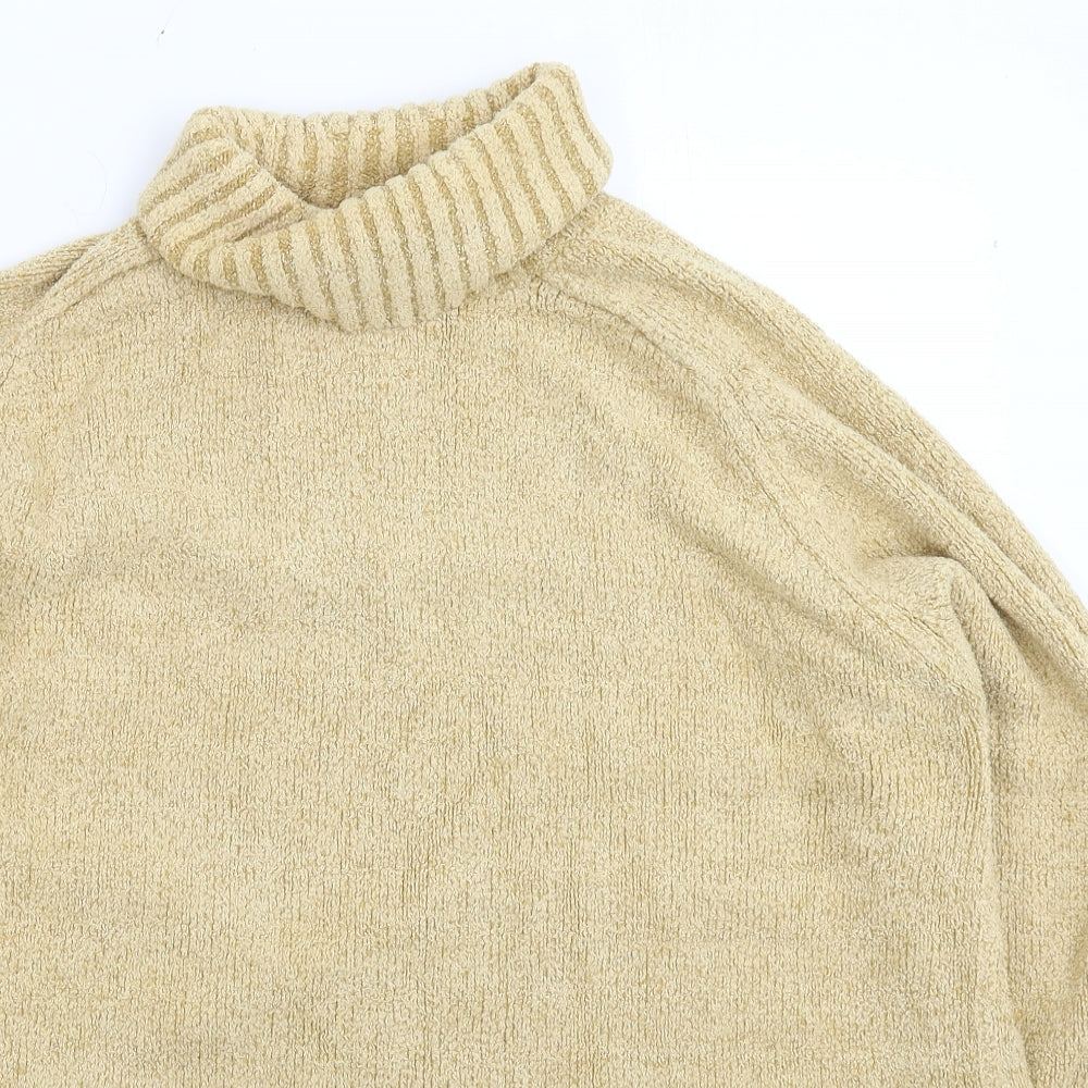 Marks and Spencer Womens Beige  Knit Pullover Jumper Size 18