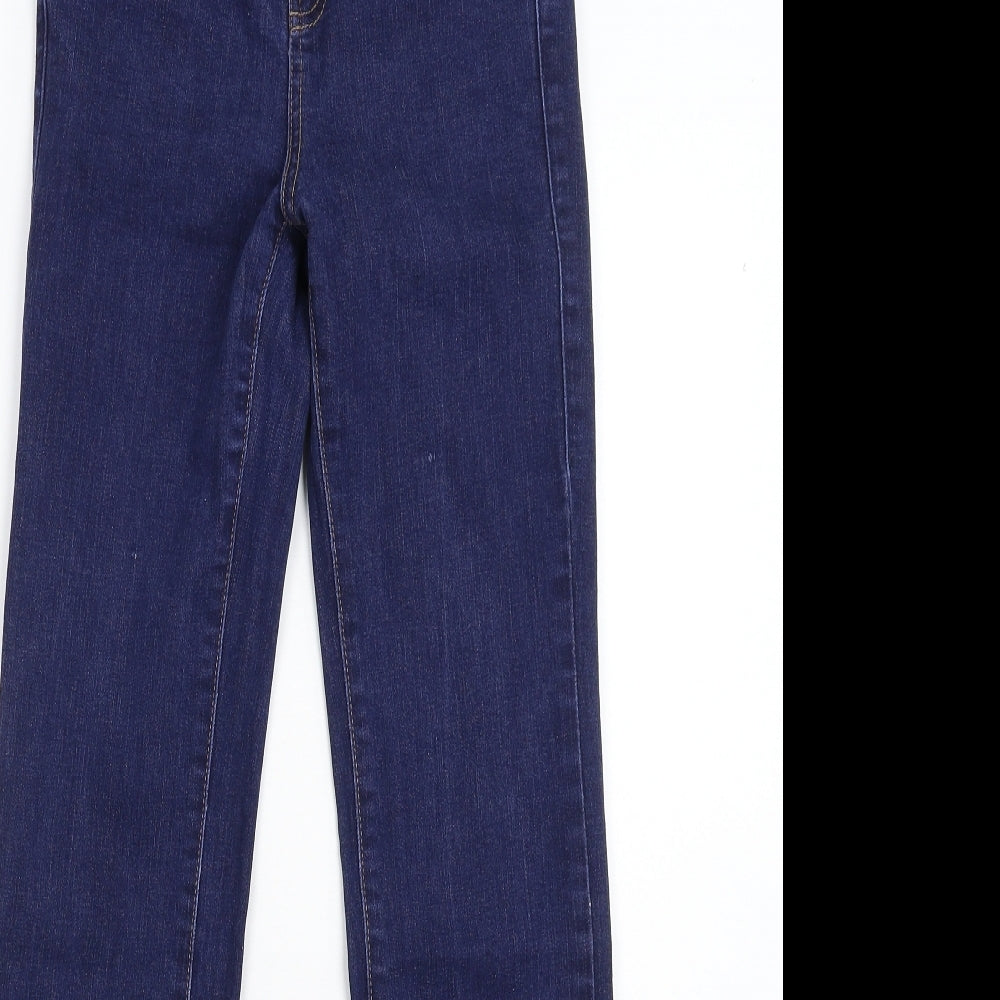 Topshop Womens Blue  Denim Bootcut Jeans Size 26 in L30 in