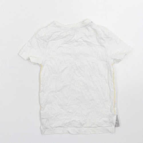 Nutmeg Baby White   Basic T-Shirt Size 12-18 Months