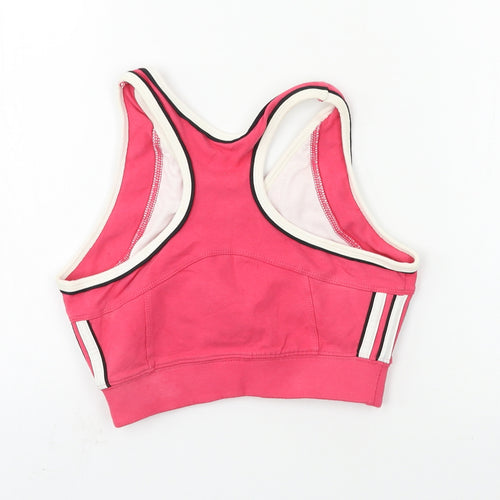 adidas Womens Pink  Jersey Basic Tank Size 8  - Sports bra