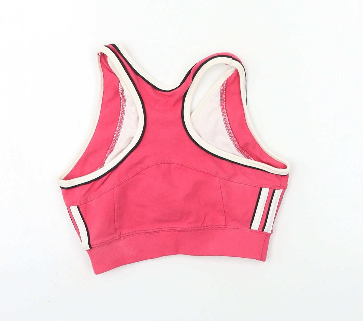 adidas Womens Pink  Jersey Basic Tank Size 8  - Sports bra