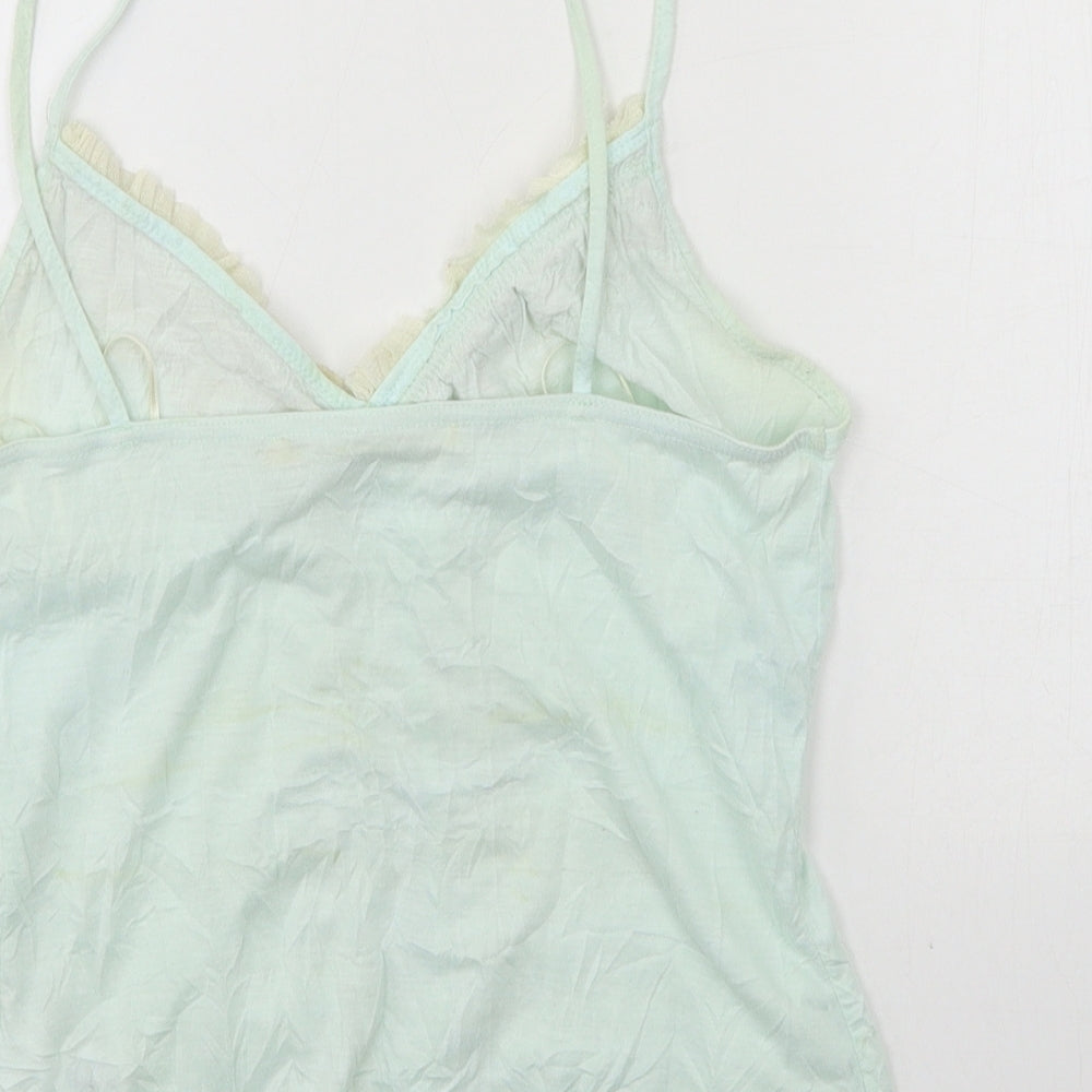 Preworn Womens Blue  Jersey Basic Tank Size 12