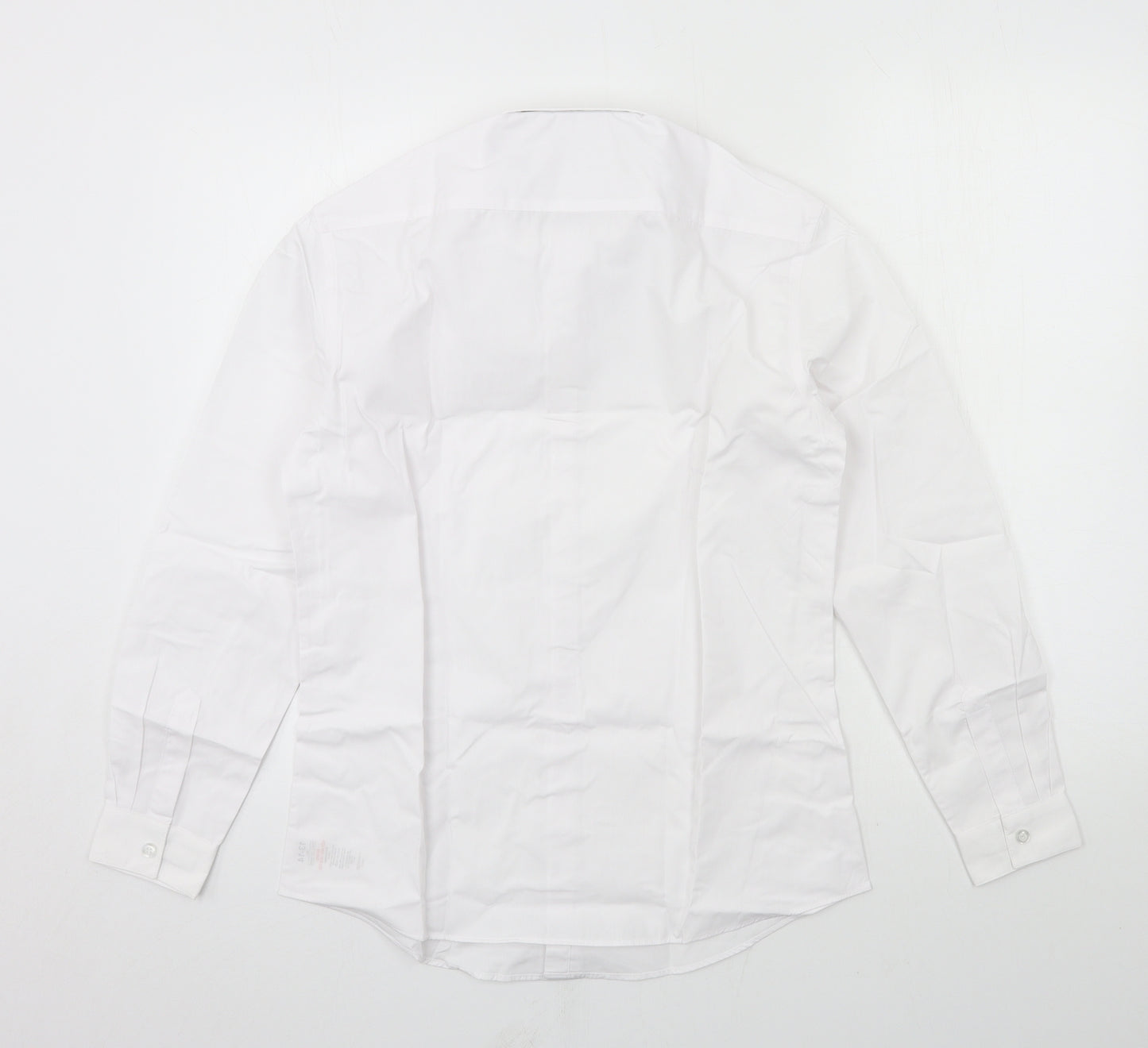 George Boys White   Basic Button-Up Size 13-14 Years