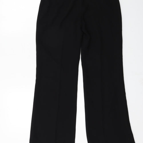 Marks and Spencer Womens Black   Trousers  Size 8 L31 in