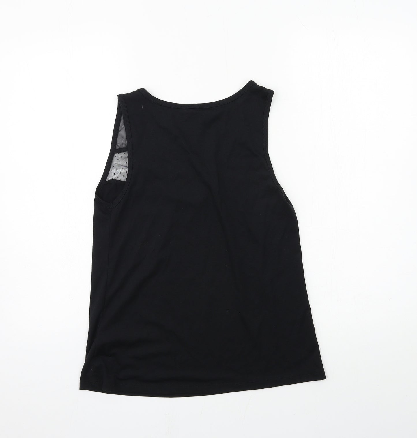 George Womens Black  Jersey Basic Tank Size 8
