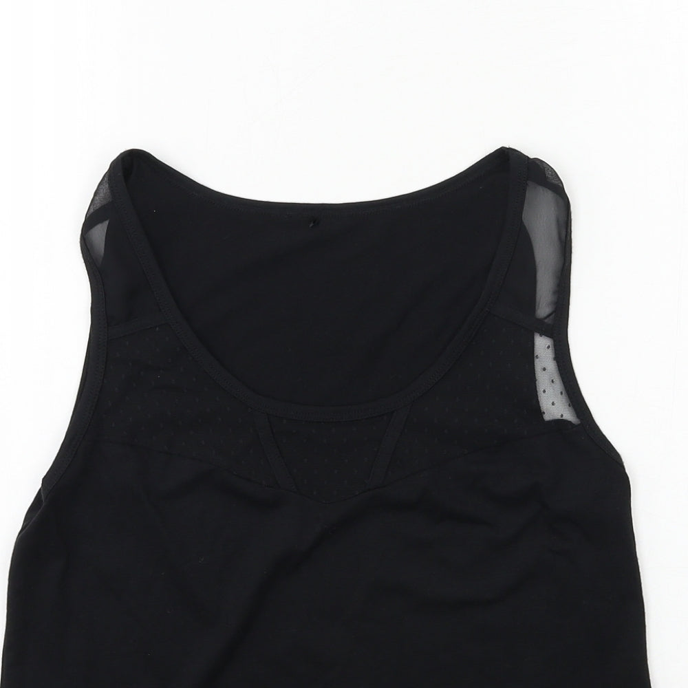 George Womens Black  Jersey Basic Tank Size 8
