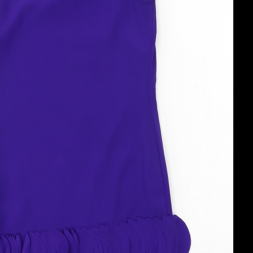 Principles Womens Purple  Rayon Tank Dress  Size 10
