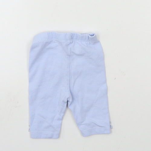 George Boys Blue  Jersey Jogger Trousers Size Newborn