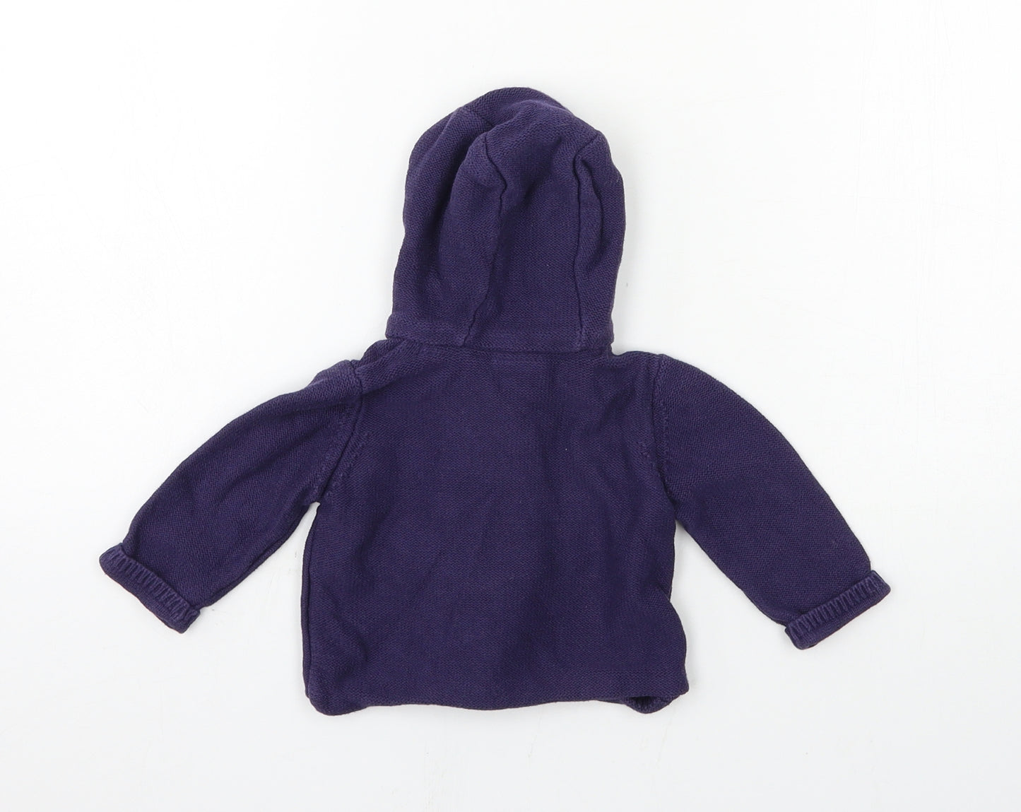 Mini Club Boys Blue  Knit Cardigan Jumper Size 3-6 Months