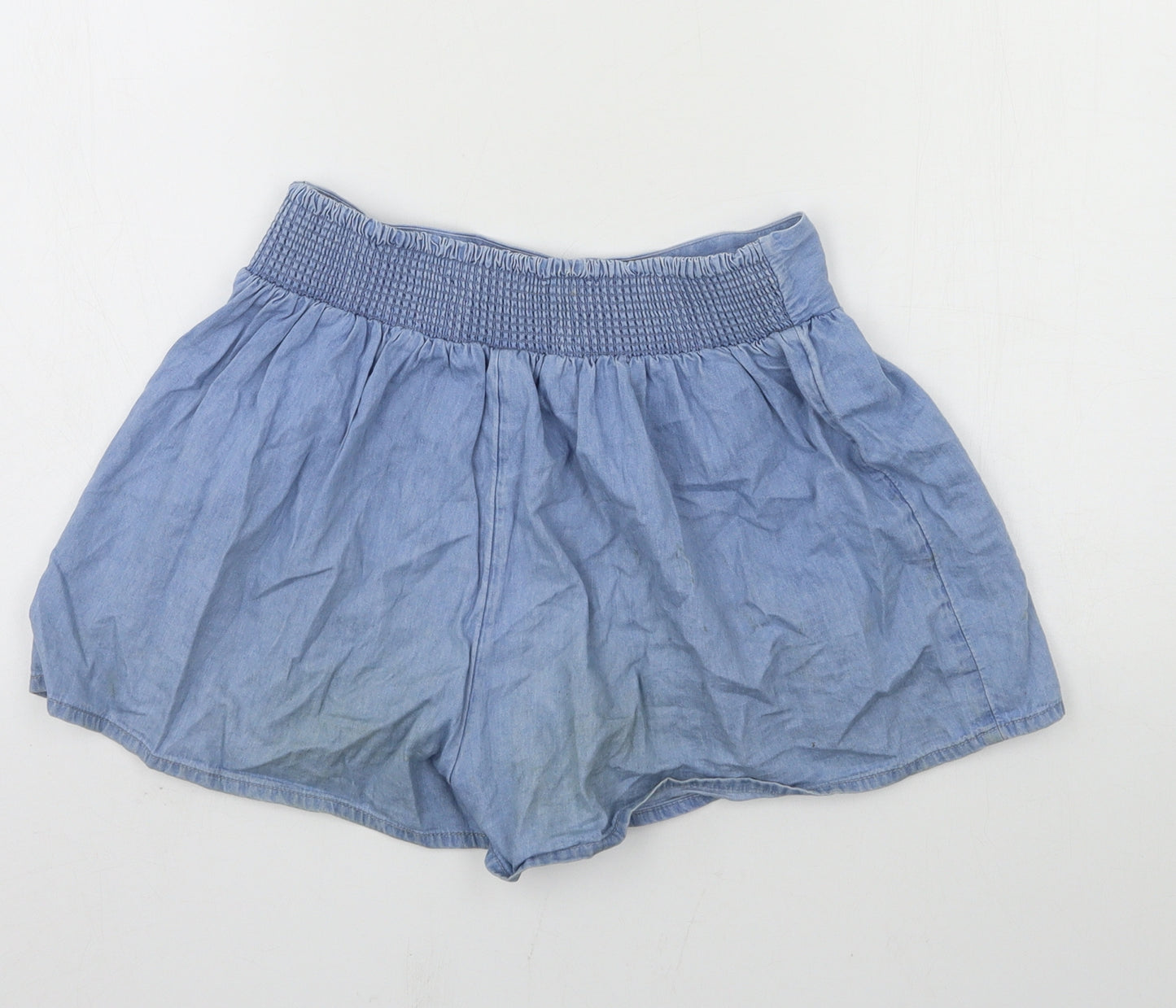 TU Girls Blue  Denim Sweat Shorts Size 9 Years