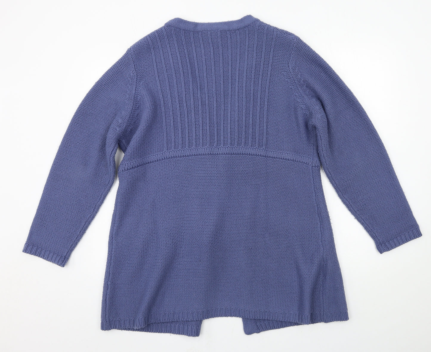 being casual Womens Blue  Knit Cardigan Jumper Size 20