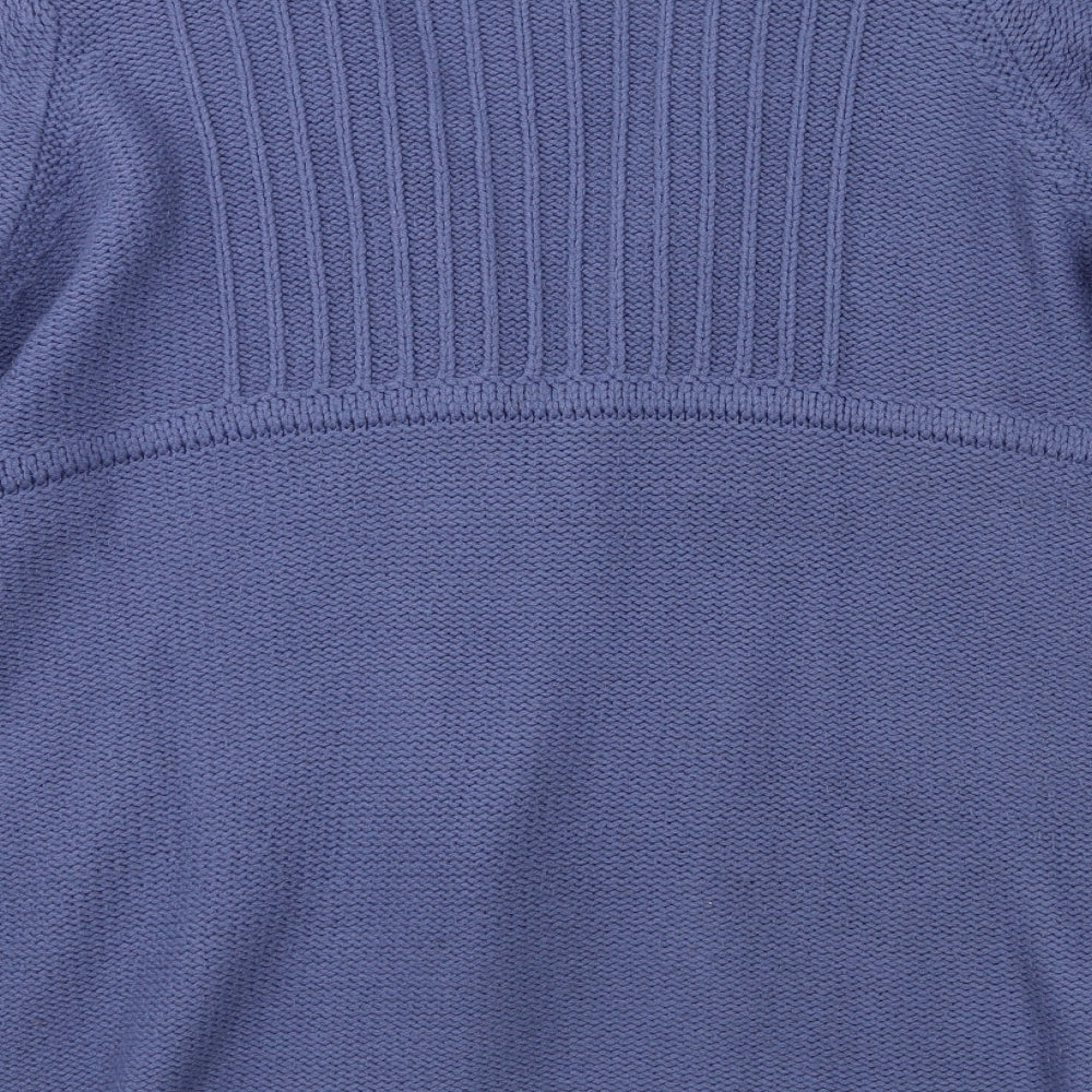 being casual Womens Blue  Knit Cardigan Jumper Size 20