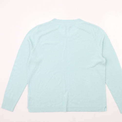 Priciples Womens Blue  Knit Pullover Jumper Size 18