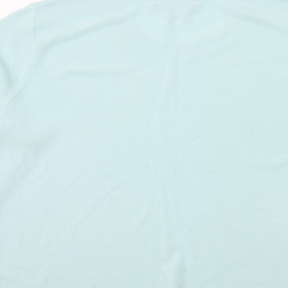Priciples Womens Blue  Knit Pullover Jumper Size 18