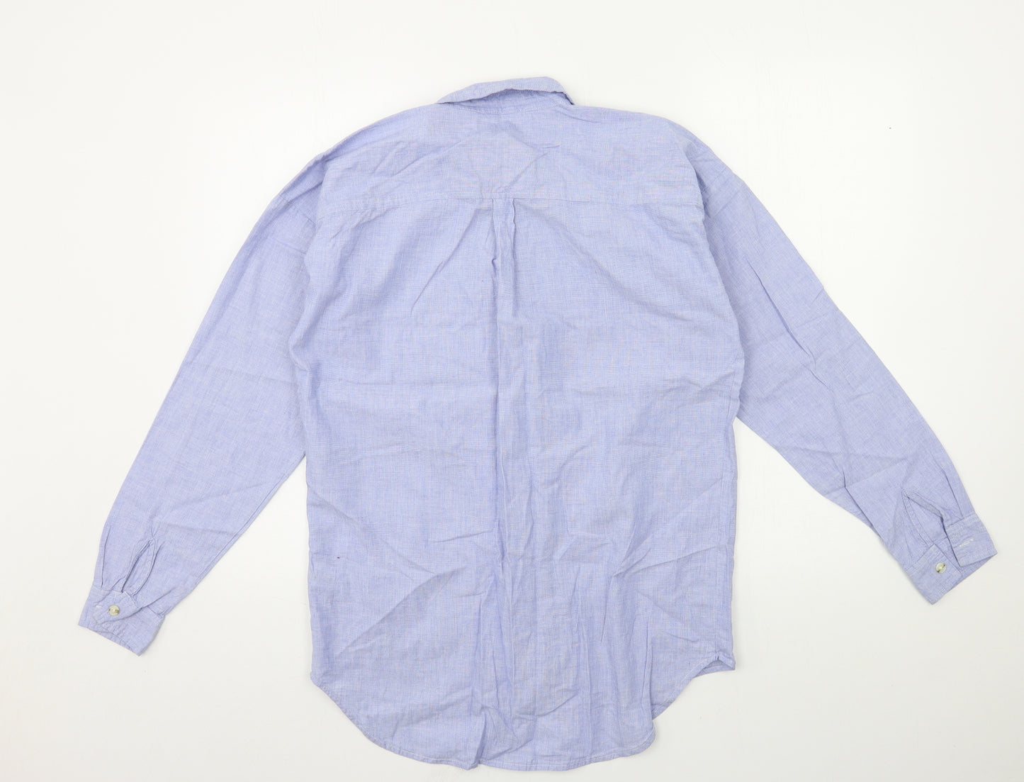 NEXT Womens Blue   Basic Button-Up Size 8