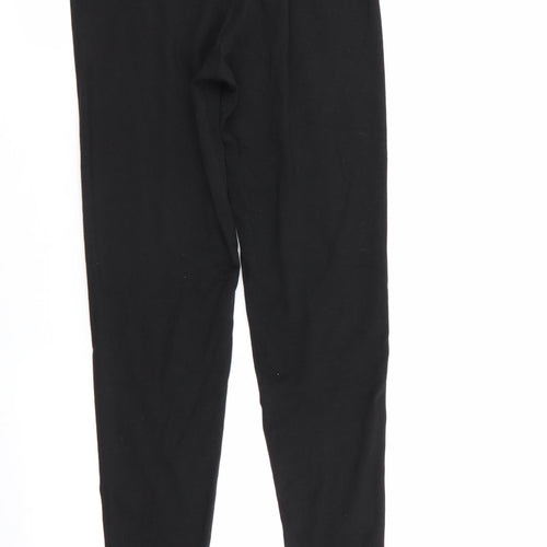 TU Womens Black   Jegging Leggings Size 12 L28 in - Stretch waistband/legging