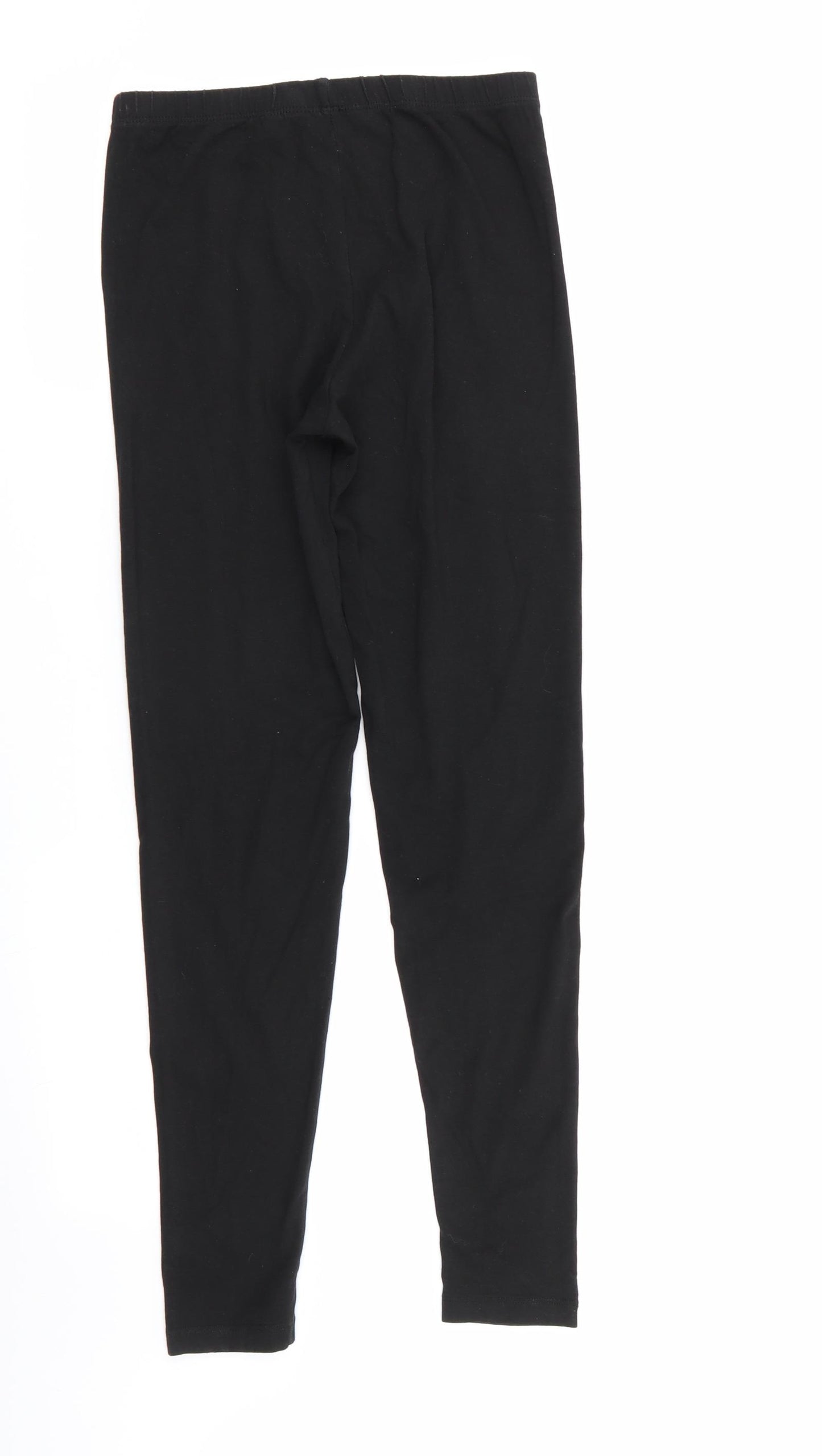TU Womens Black   Jegging Leggings Size 12 L28 in - Stretch waistband/legging