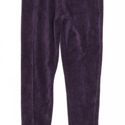 TU Womens Purple   Jegging Leggings Size 8 L29 in - Stretch waistband/legging