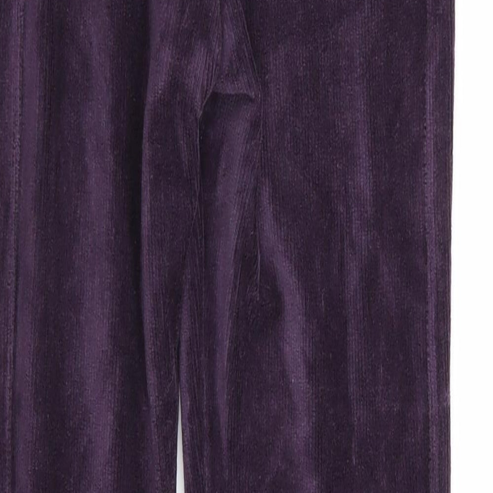 TU Womens Purple   Jegging Leggings Size 8 L29 in - Stretch waistband/legging