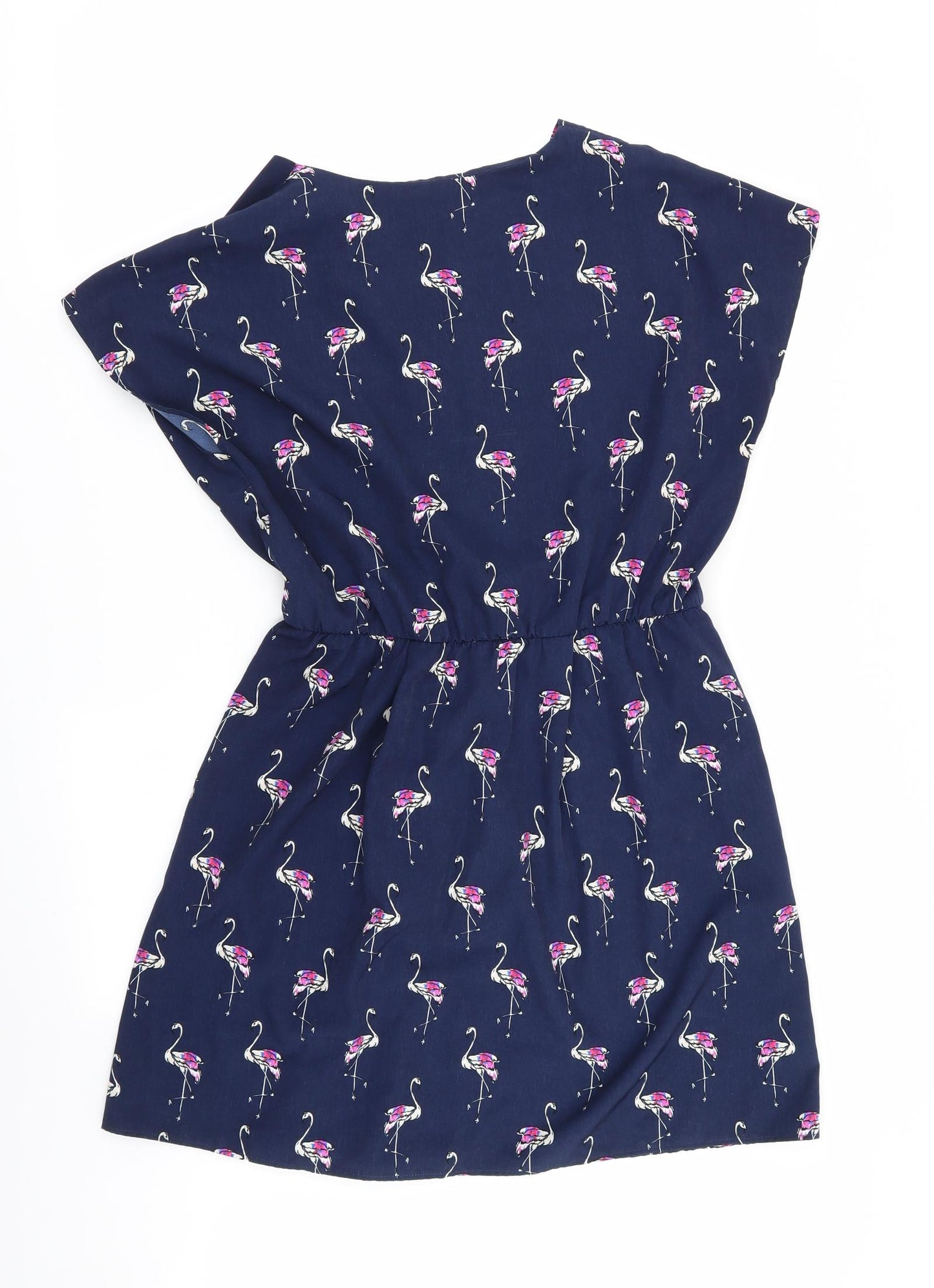 limited collection Womens Blue Animal Print  Fit & Flare  Size 14