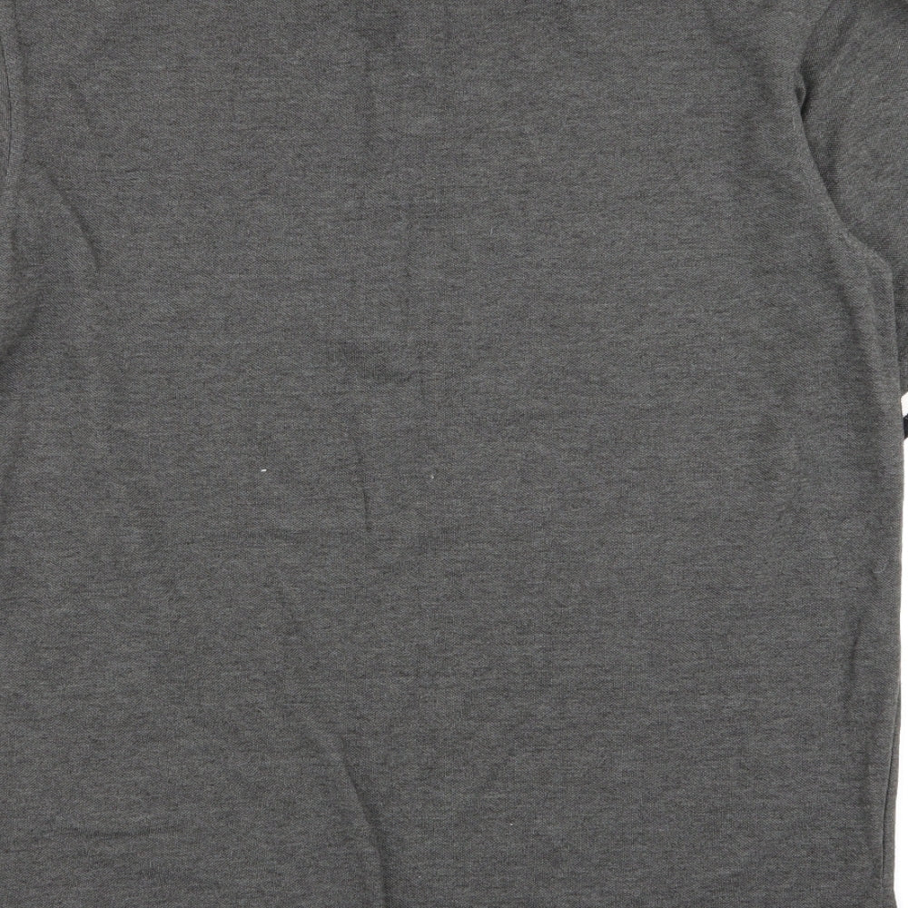 Milestone Mens Grey    Polo Size M