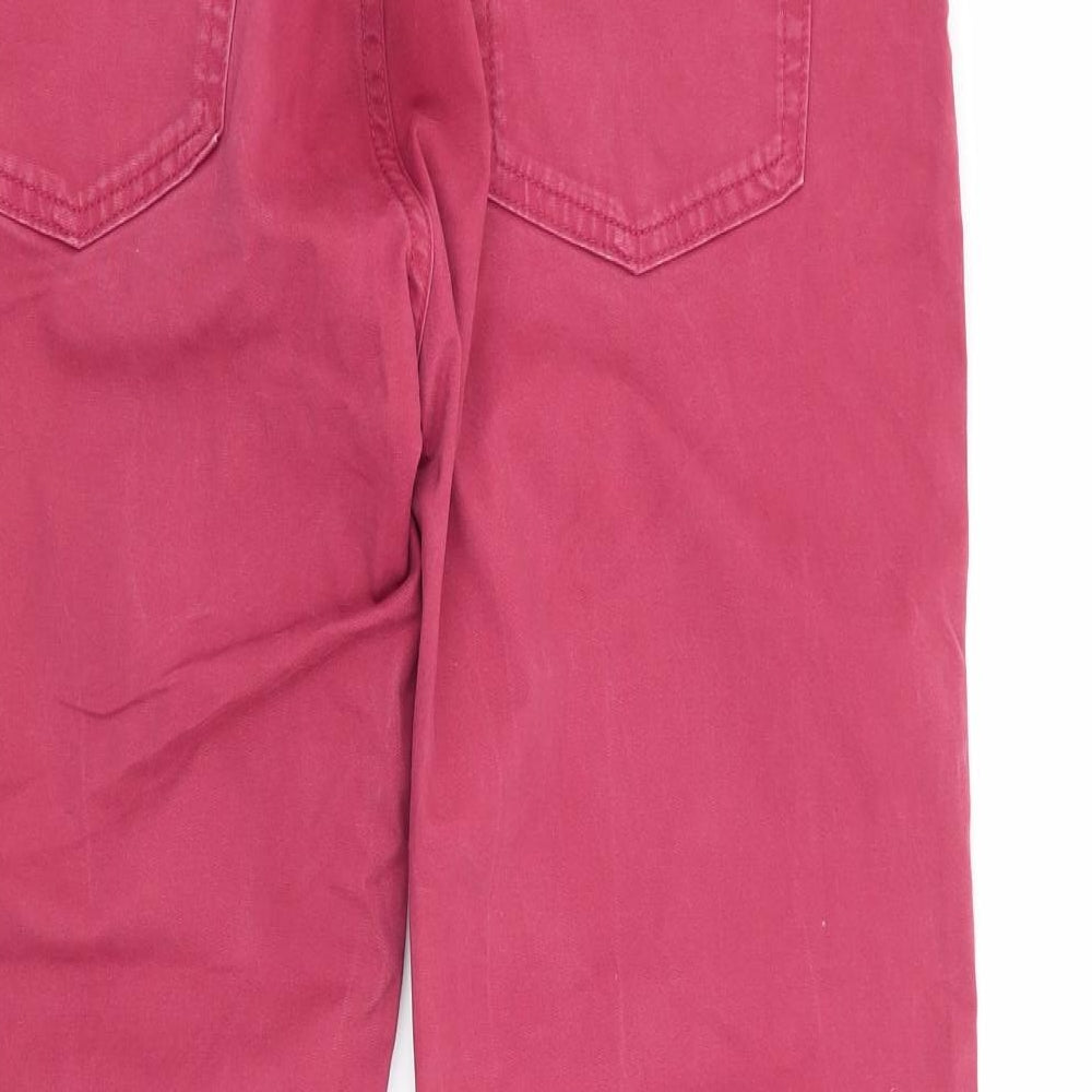 Blue Harbour Mens Red   Chino Trousers Size 34 in L29 in