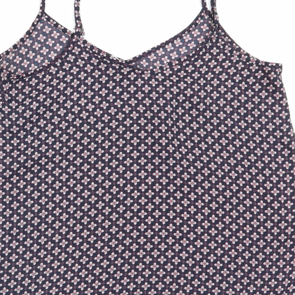 Primark Womens Multicoloured Geometric  Camisole Tank Size 10