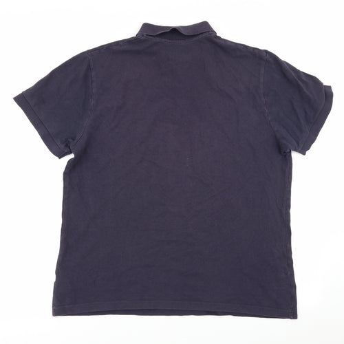 Asda George Mens Blue    Polo Size L