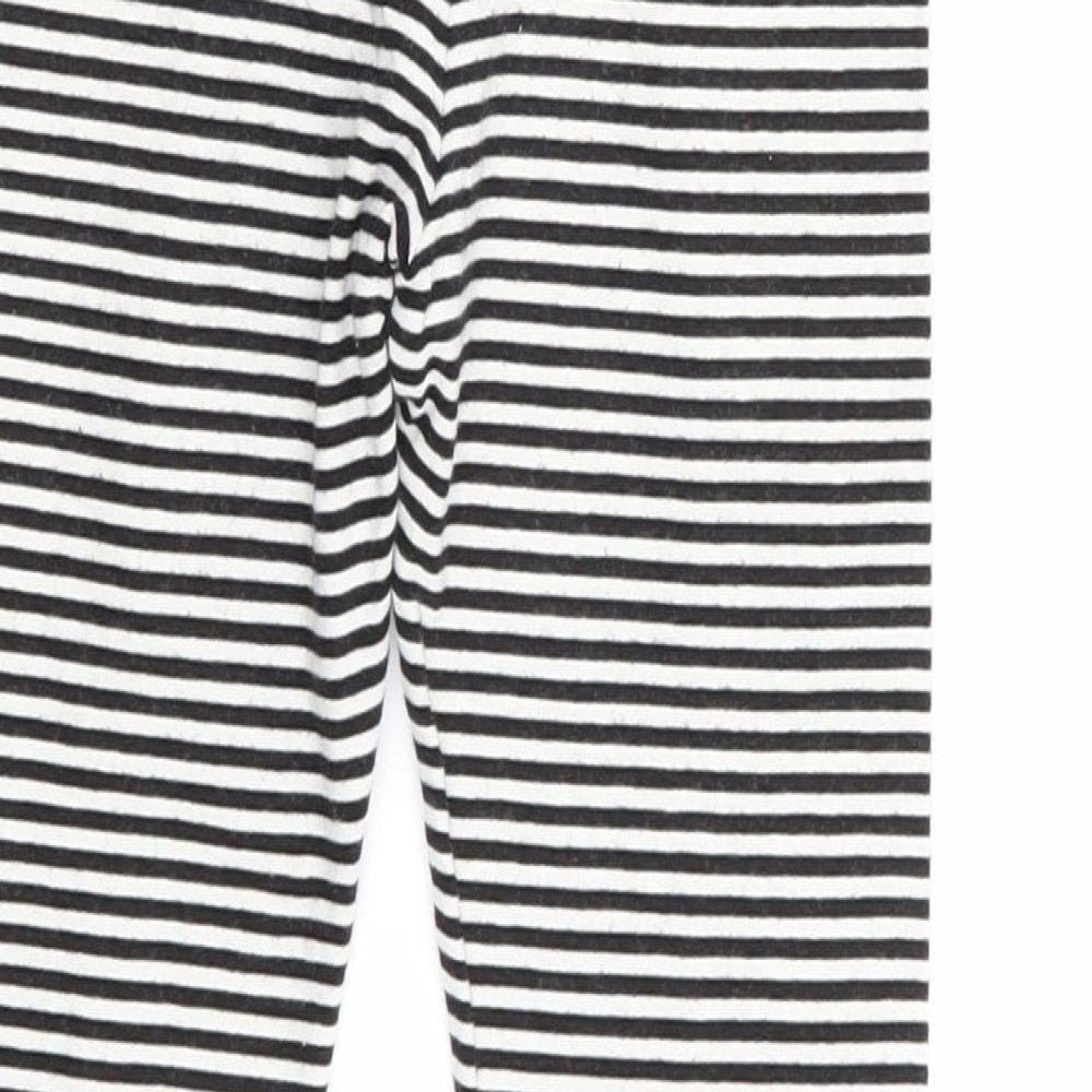 H&M Girls Multicoloured Striped  Jegging Trousers Size 8 Years - legging