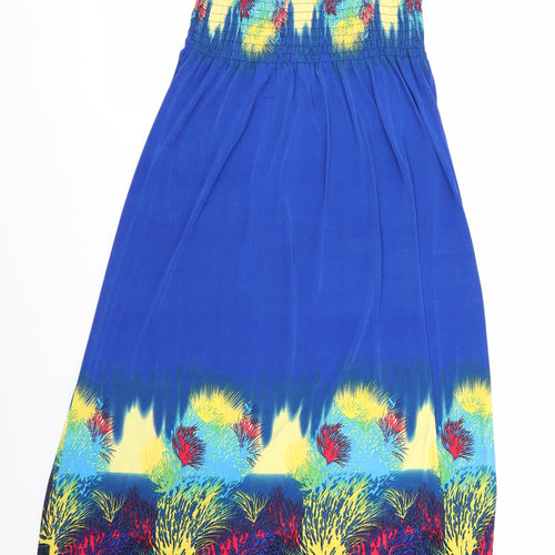 cien de oro Womens Multicoloured Animal Print  Fit & Flare  Size M  - Size M/L