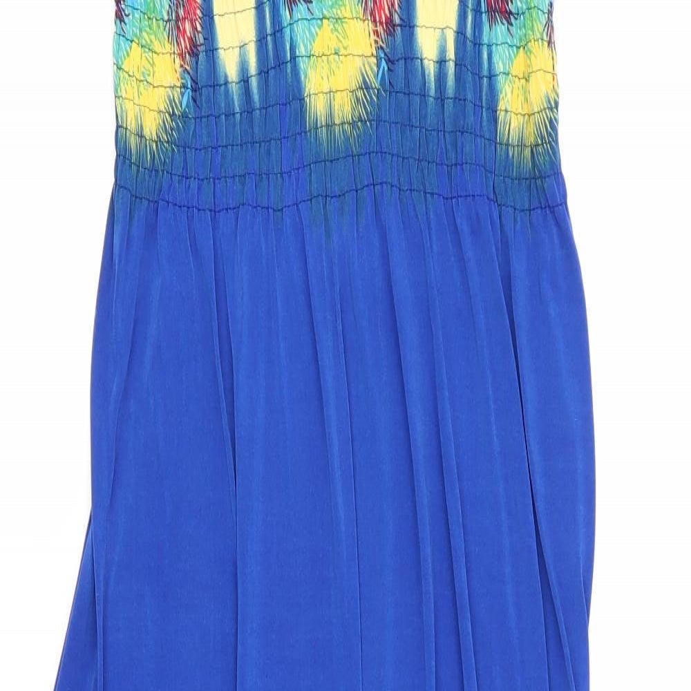 cien de oro Womens Multicoloured Animal Print  Fit & Flare  Size M  - Size M/L