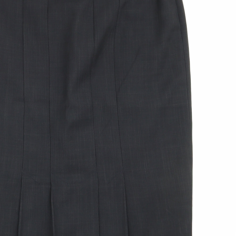 Autonomy Womens Grey   A-Line Skirt Size 10